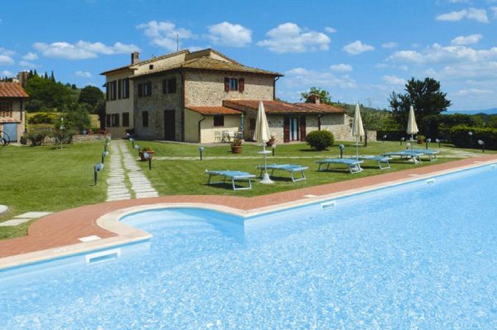 Podere Il Gioiello Lägenhet San Gimignano Exteriör bild